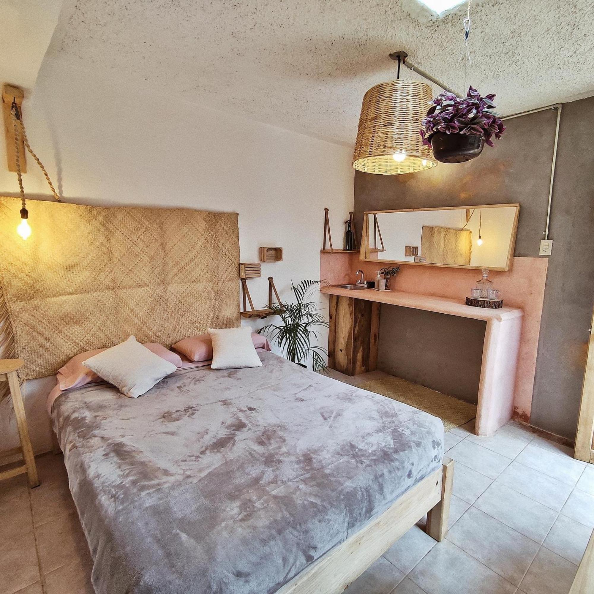 Deluxe Room with Private Bathroom out side the room