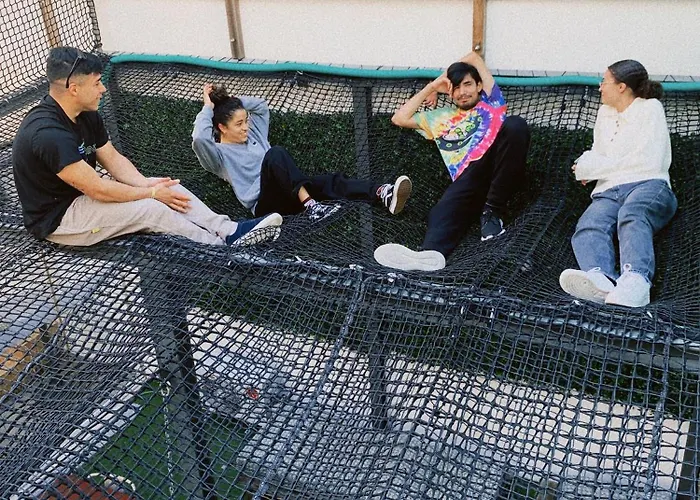 AlbergueWot Lisbon Patio