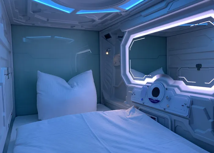 Space Night Capsule Hostel Berlín